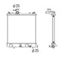SUZUK 1770076G20 Radiator, engine cooling